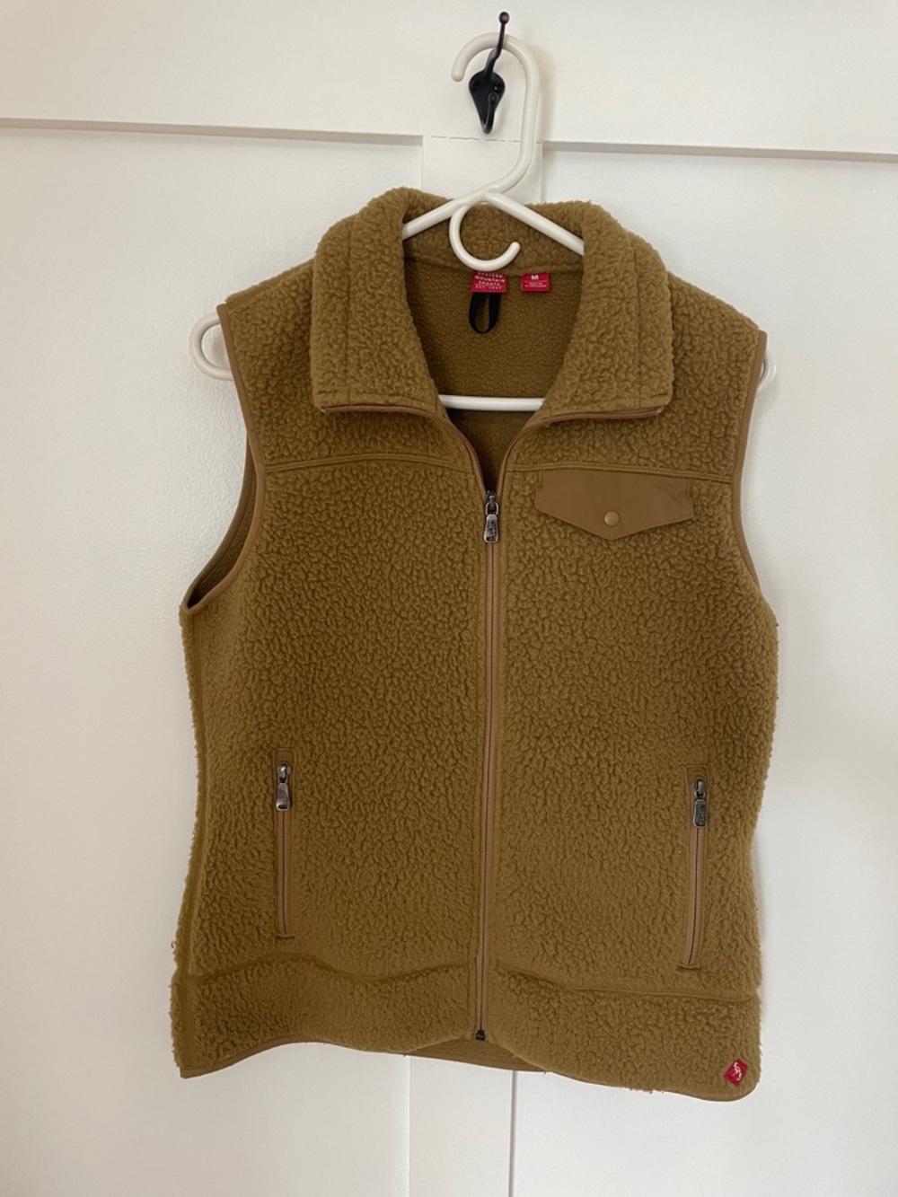 Eastern Mountain Sports Taupe Sherpa Fleece Vest